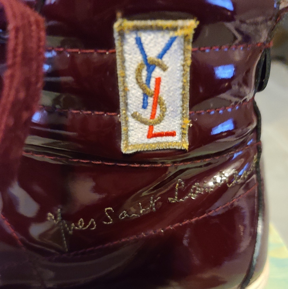 YSL men's high too sneakers - Picture 2 of 10